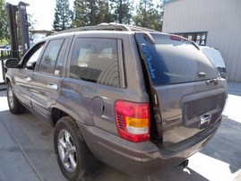 2001 JEEP GRAND CHEROKEE LIMITED GRAY 4.7L AT 4WD Z17816